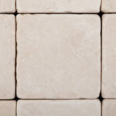 Turkish Crema Marfil Marble 4 X 4 Tumbled Field Tile -